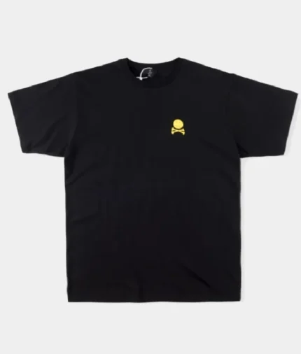 Vertabrae Basic T Shirt Black (1)