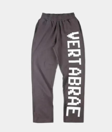 Vertabrae Logo Sweatpants Black White (1)