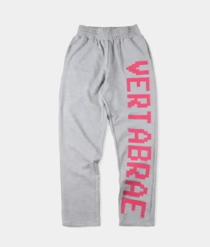 Vertabrae Logo Sweatpants Grey (1)
