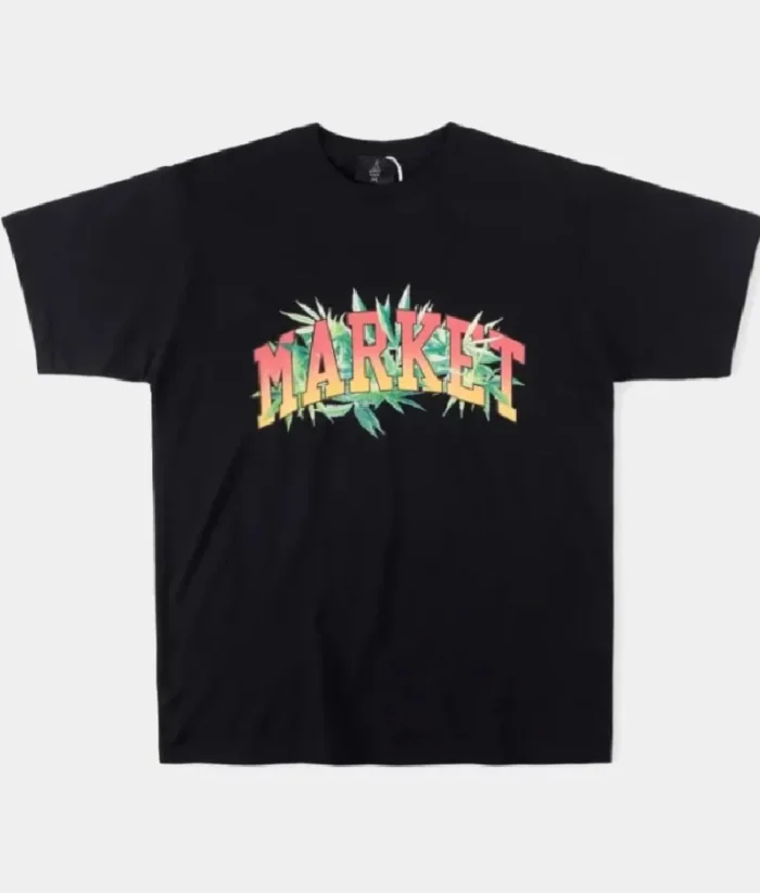 Vertabrae Market Logo T Shirt Black (1)